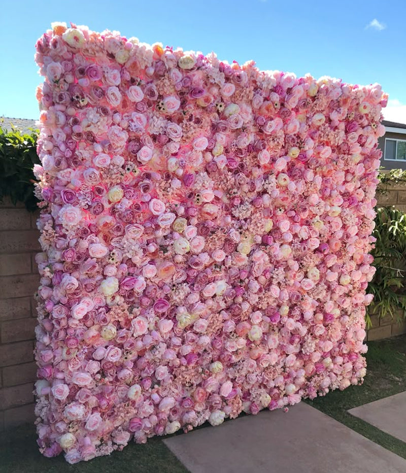 Pink Flowerwall