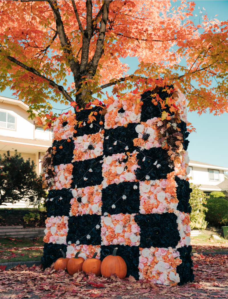 Halloween  Flowerwall 